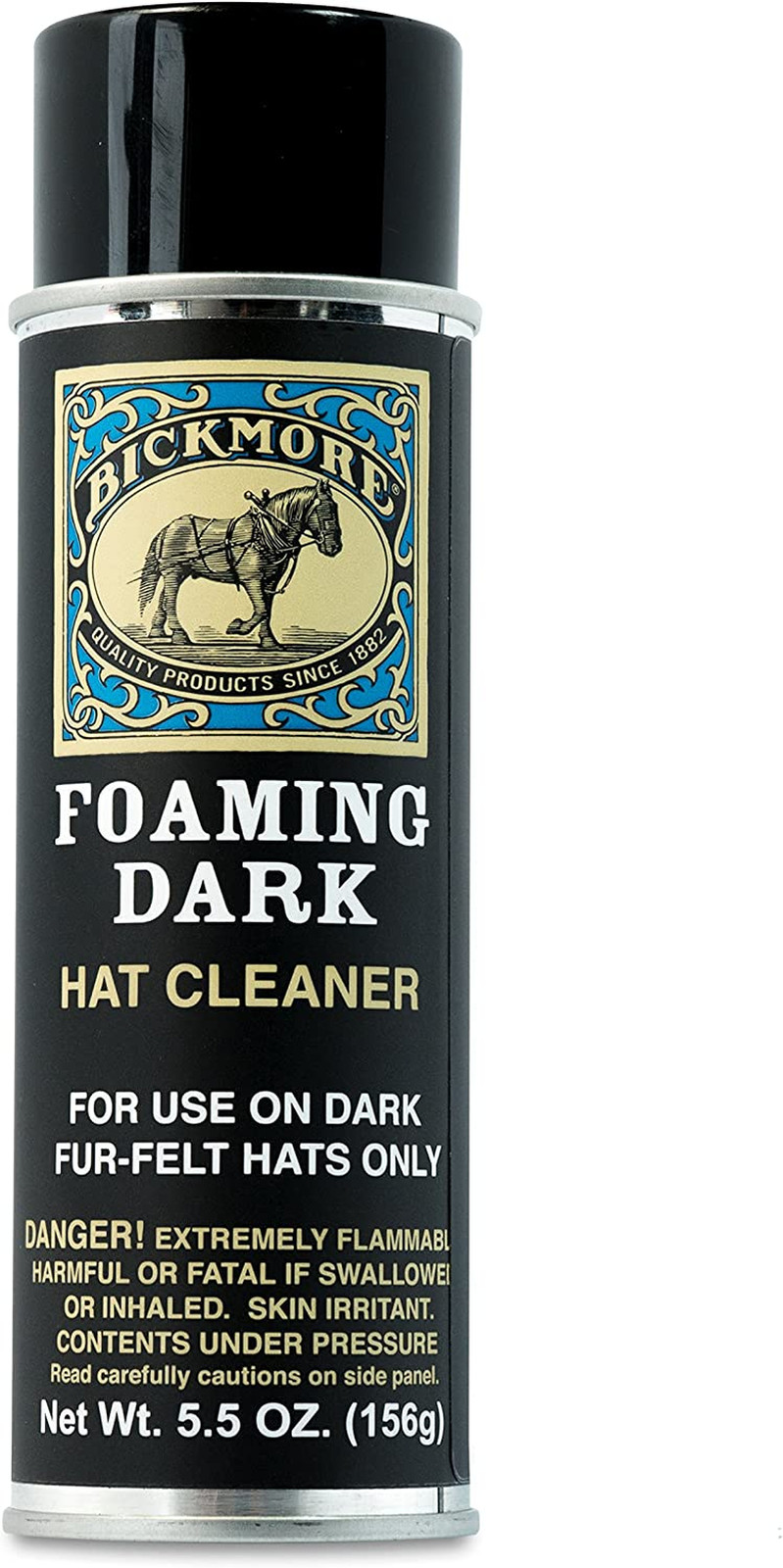 Foaming Dark Hat Cleaner | Remove Dirt, Dust, Fingerprints & Sweat Stains – Grea
