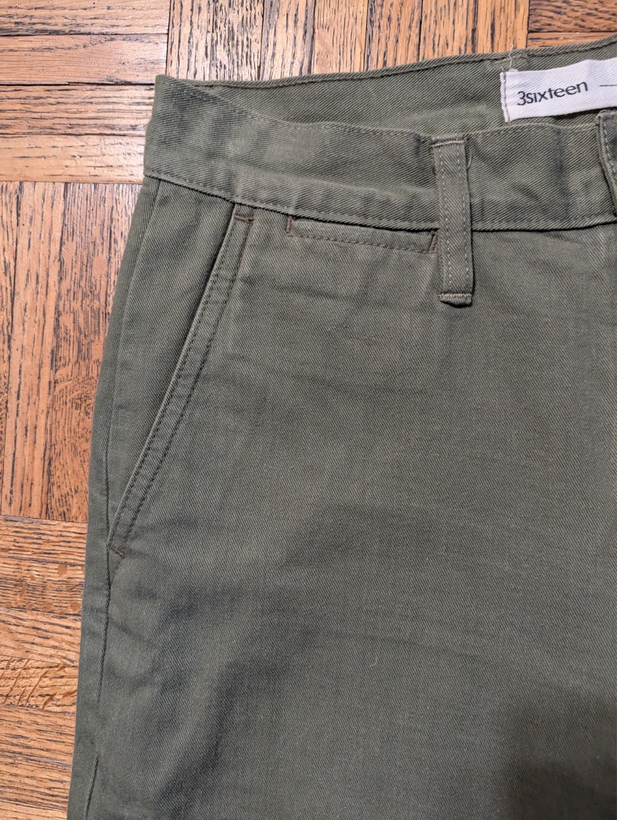 3Sixteen selvedge pants