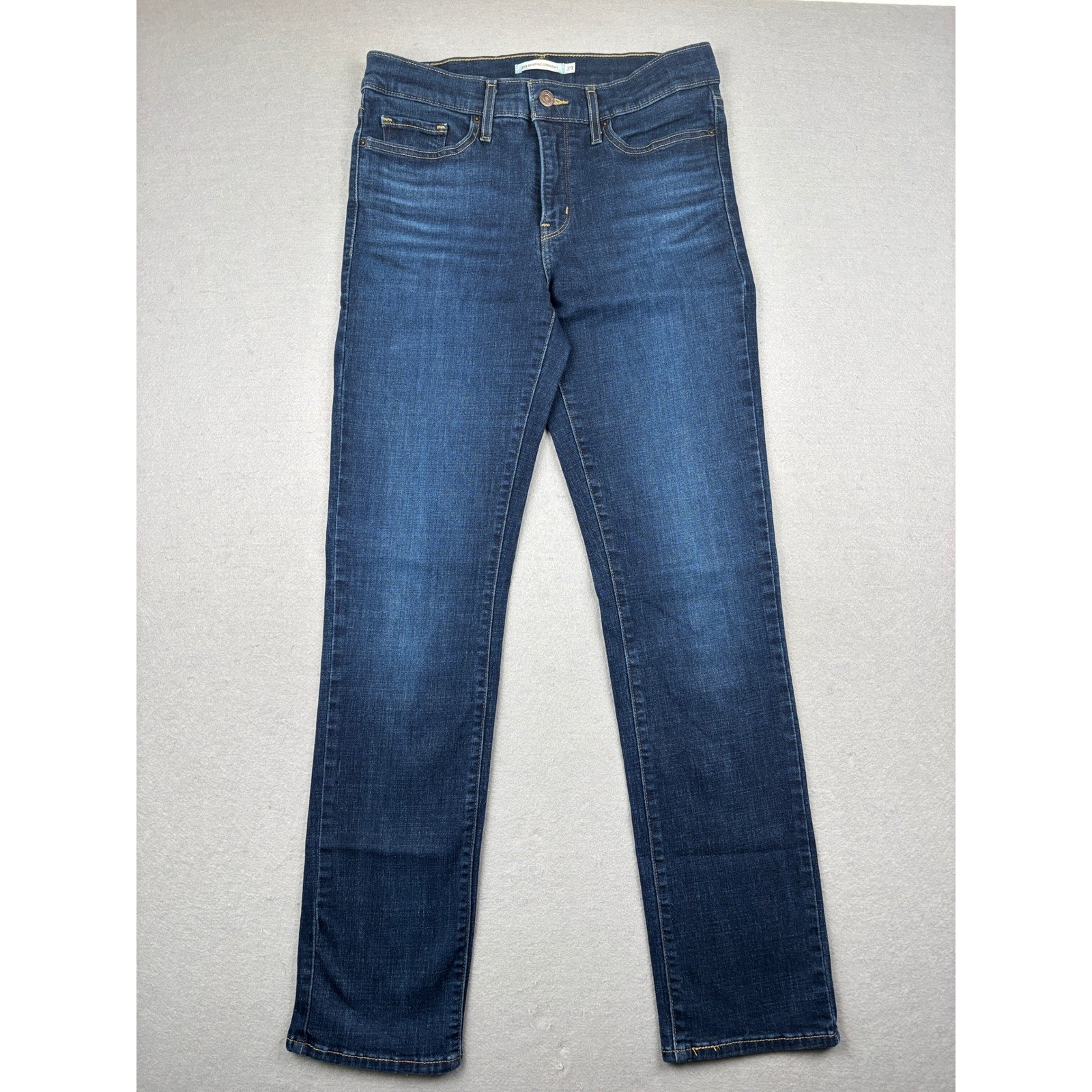Levis 314 Shaping Straight Jeans Womens 29 Straight Leg