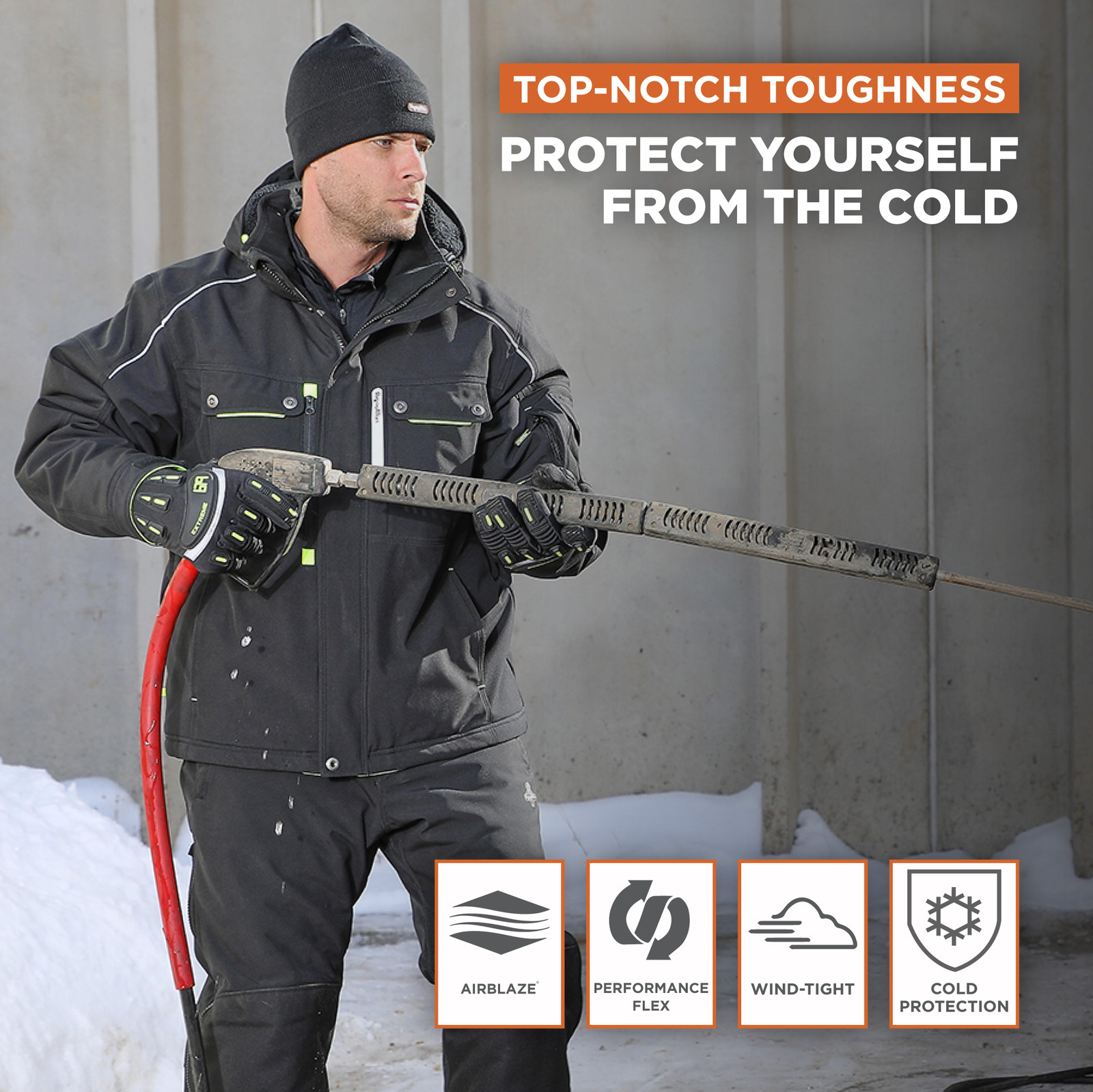 RefrigiWear Extreme Hooded Insulated Jacket