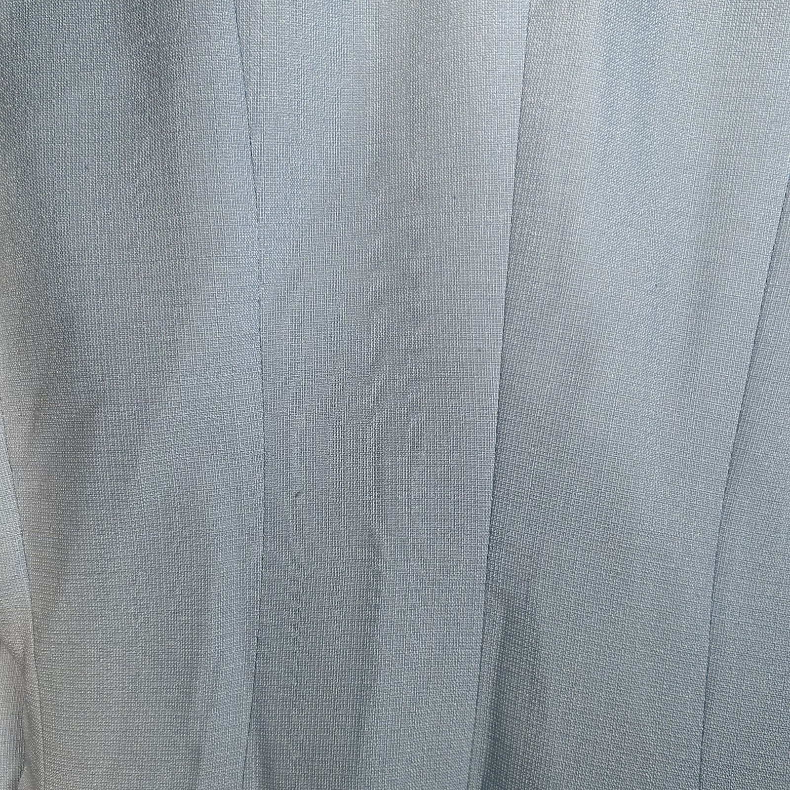 VTG 70s After Six Baby Blue Tuxedo Tail Coat Suit Jacket Mens 38R Deadstock