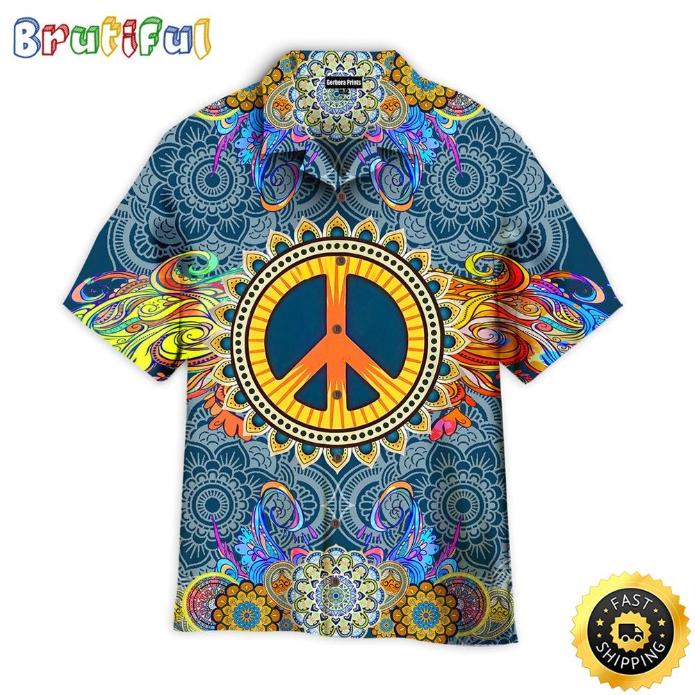 Hippie Summer Funny Mandala Aloha Hawaiian Shirts
