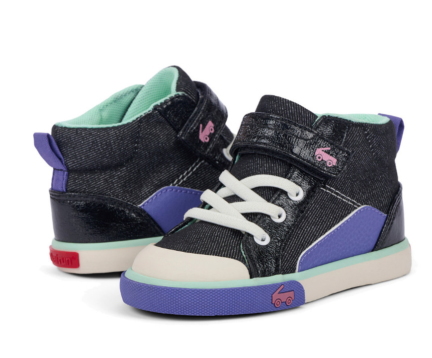 See Kai Run Dayton Black Denim