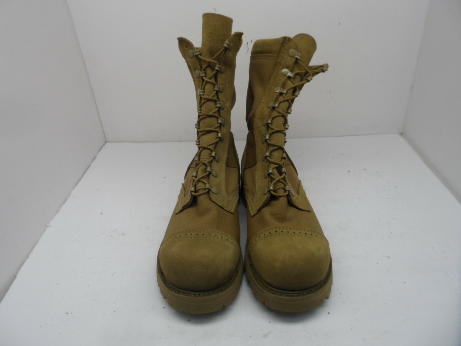 Corcoran Boy’s 10″ Marauder Steel Toe Boots CV27546FR *Made In USA* Tan 5.5D