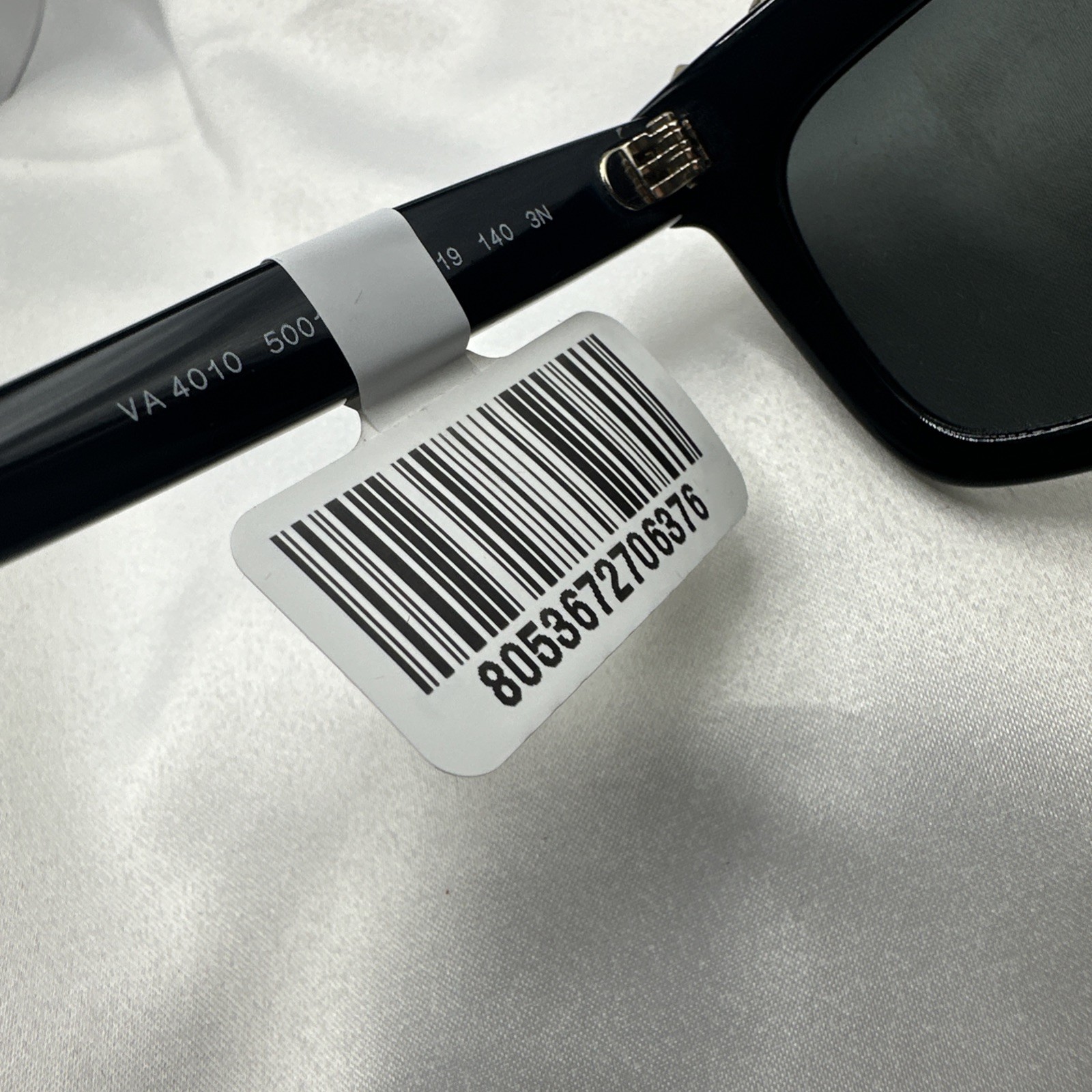 NWT VALENTINO Black/Grey /Gold spikes Sunglasses. NO case.#BL2107270. See pics.