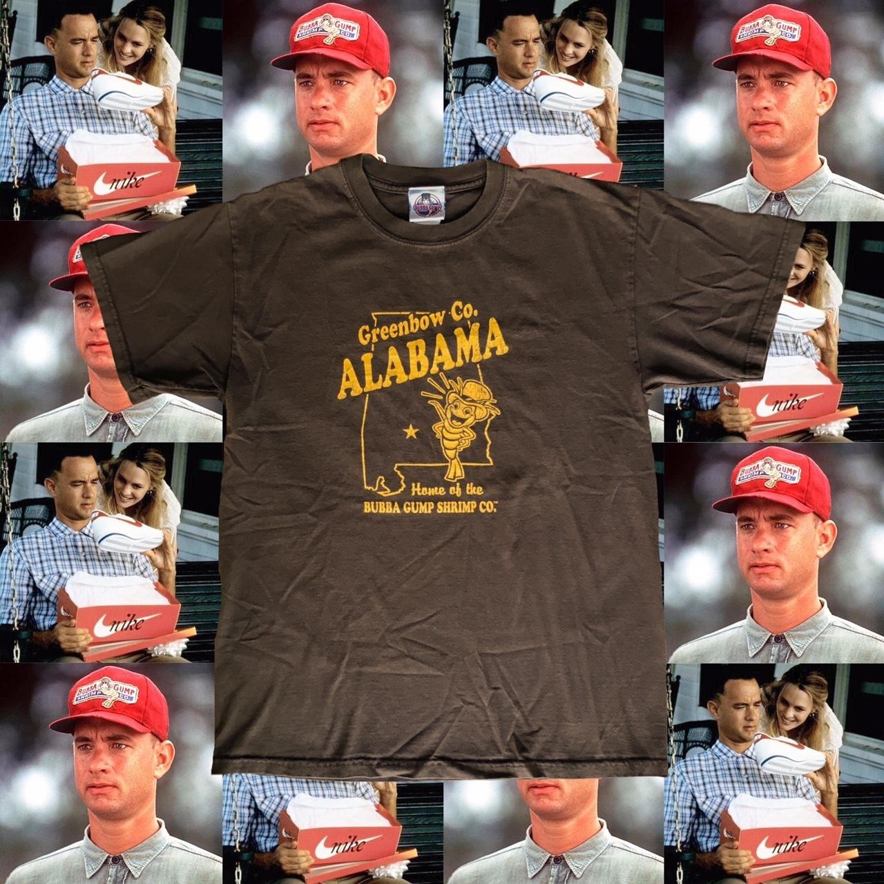 Vintage Forrest Gump Bubba Gump Shrimp Co. Alabama Graphic T-Shirt – Medium