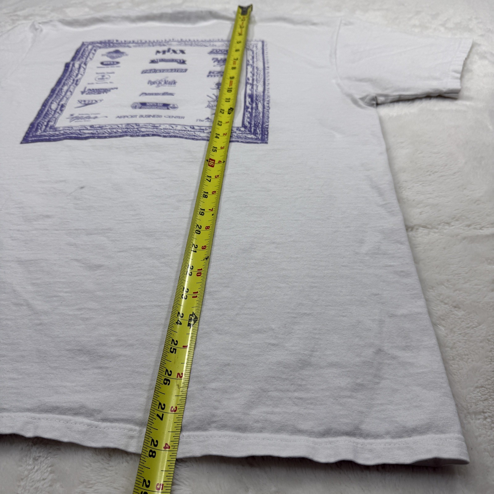 1997 Vintage Mona Lisa Triathlon Athlete Sponsor Promo White Large Oneita Shirt