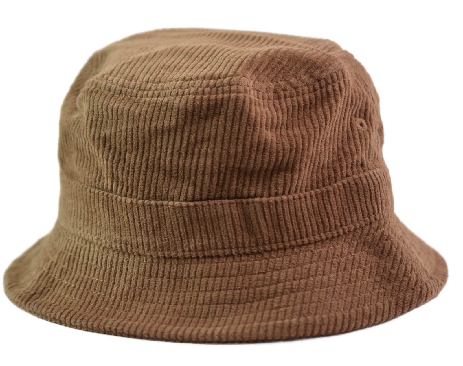 Katin Corduroy Script Logo Small/Medium Bucket Hat – Brown Retro Surf Style