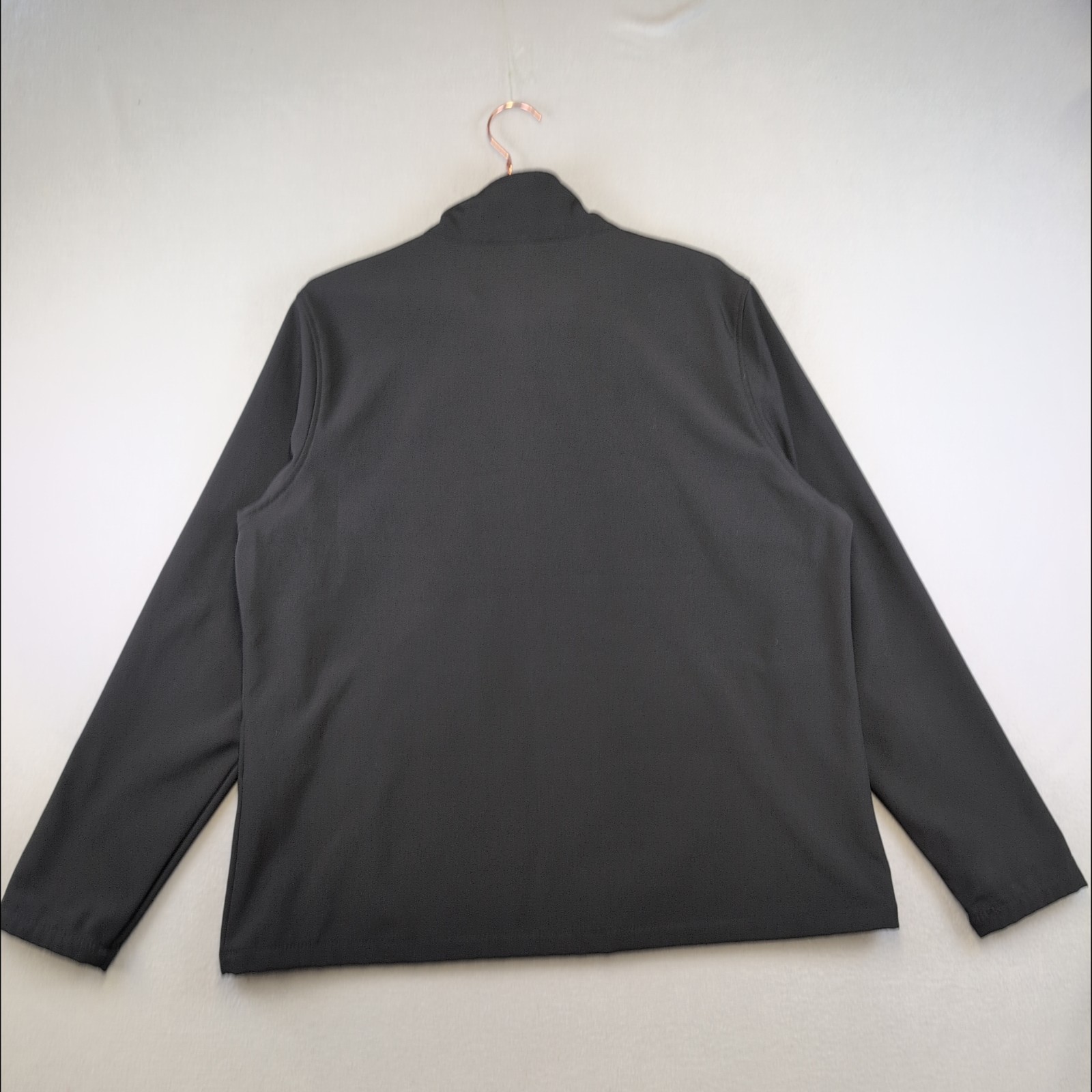 Regatta Softshell Jacket Womens UK 20 Black Full Zip Fleece Lined Outdoor