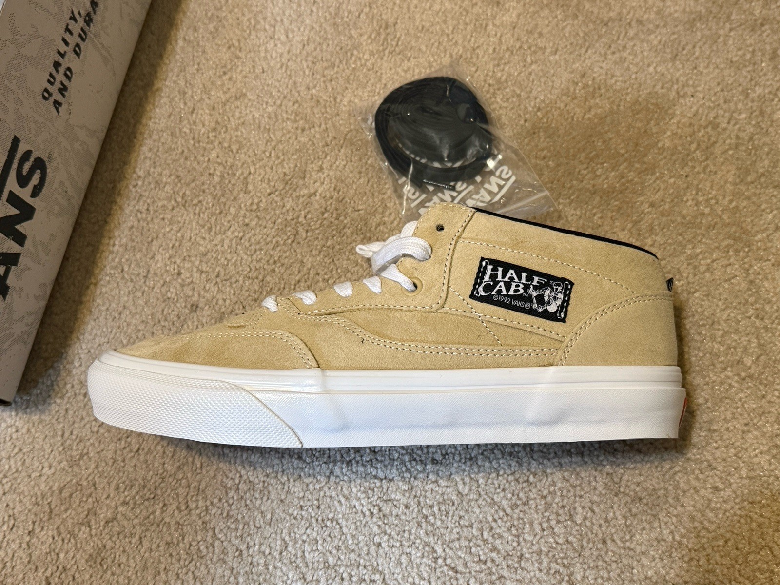 Vans Skate Half Cab Taupe Size 9
