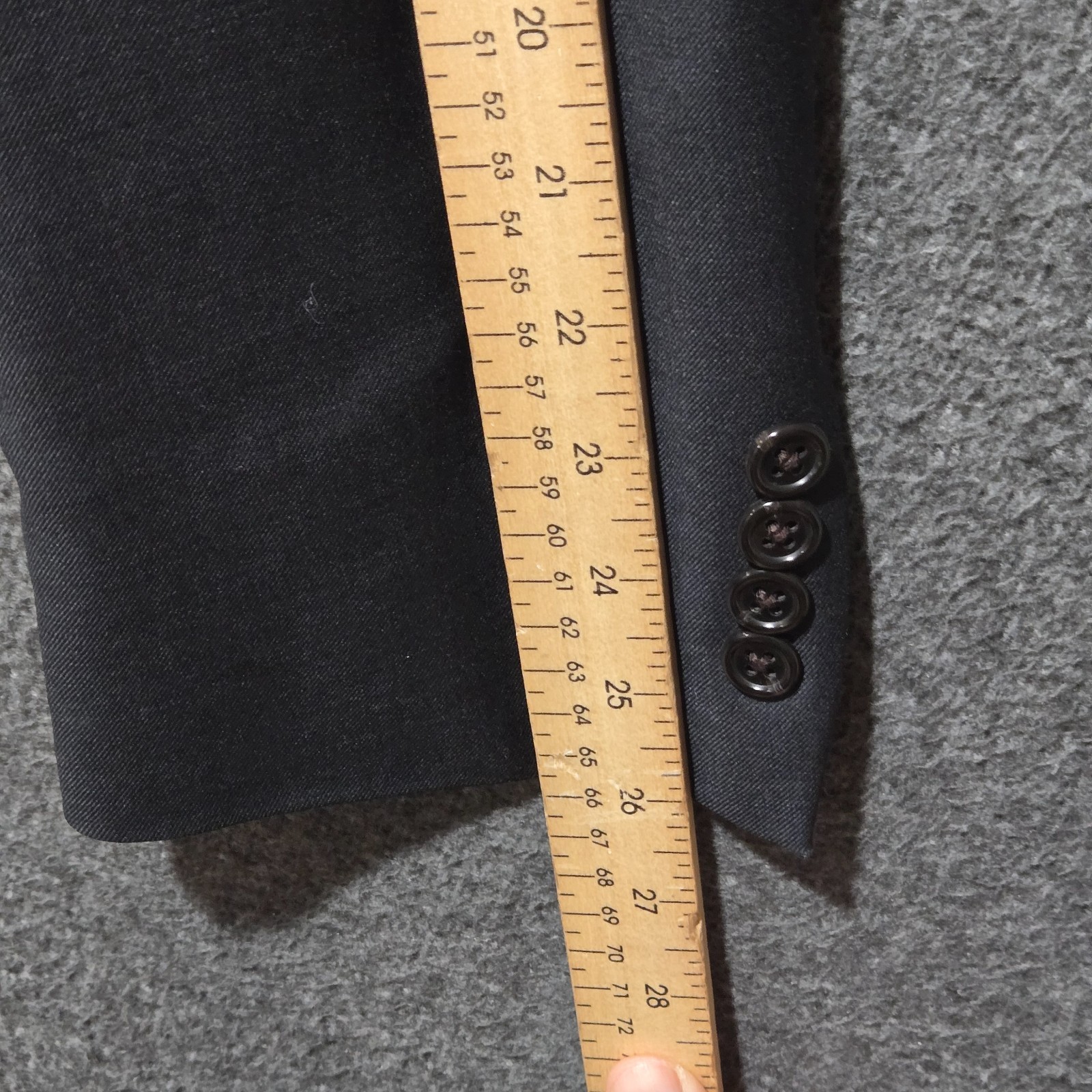 Todd Snyder Mayfair Fit Blazer Men’s 46R Gray 100% Wool Made USA Sport Coat