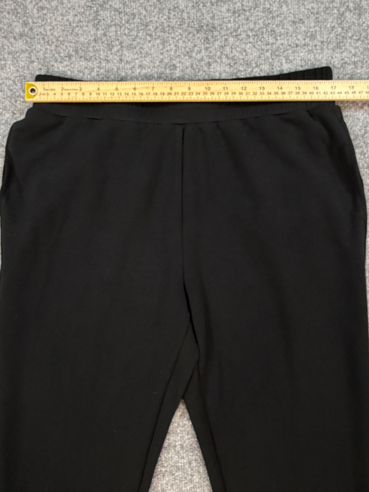 Varley Doublesoft Jogger Pants Womens XL Black Athleisure Lounge Pull On Cozy