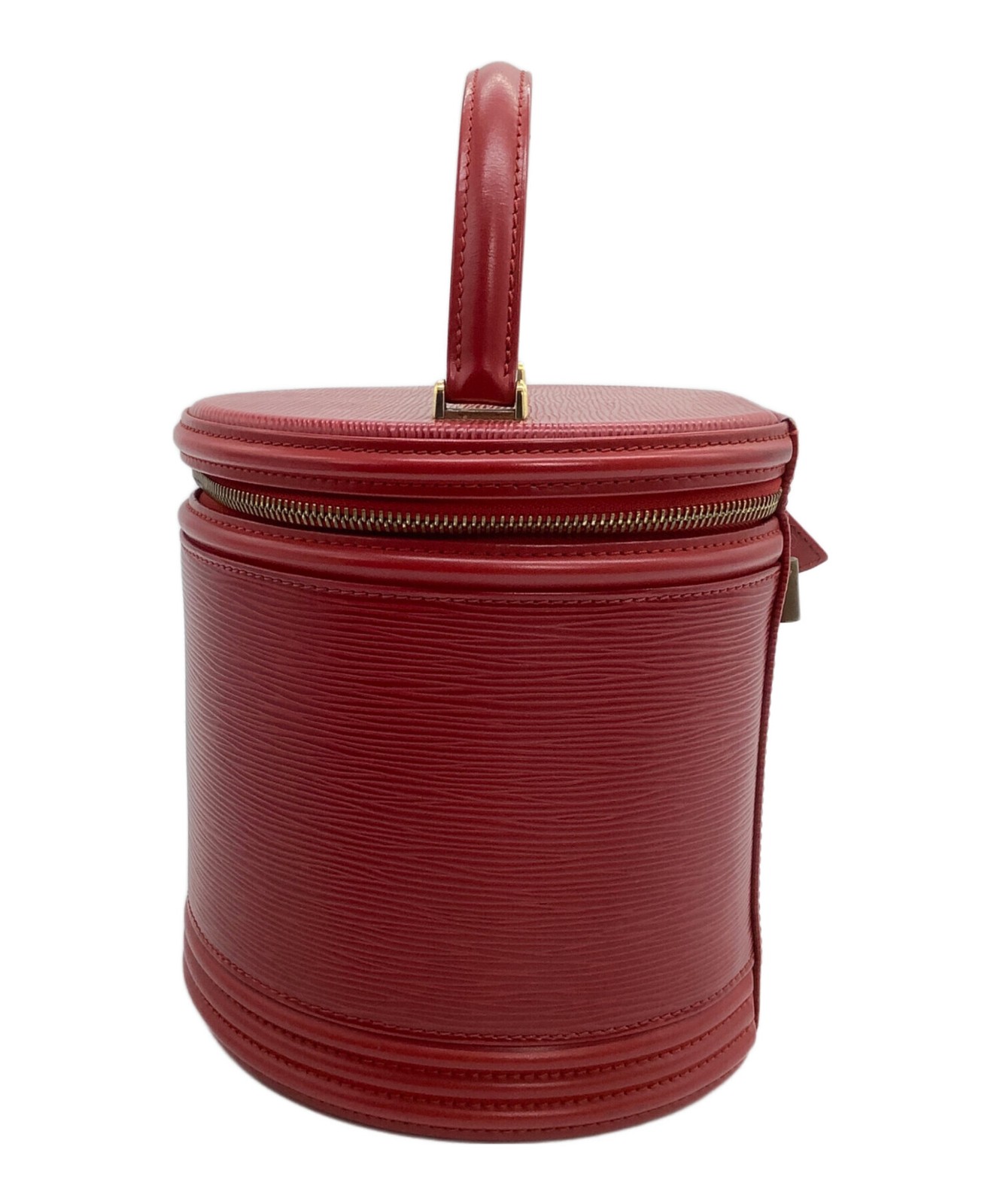 Louis Vuitton Vanity Bag Epi Cannes M48037 Epi Leather Red #TFB5286