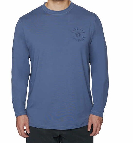 New Hang Ten Men’s Long Sleeve Sun Tee Shirt UPF 50+ Protection Great Gift NWT