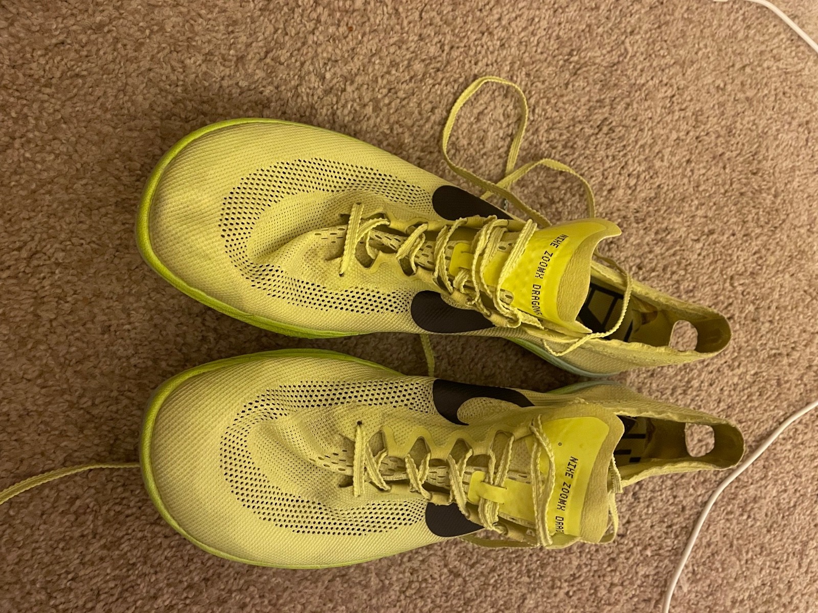 Size 12.5 – Nike ZoomX Dragonfly Volt Mint Foam