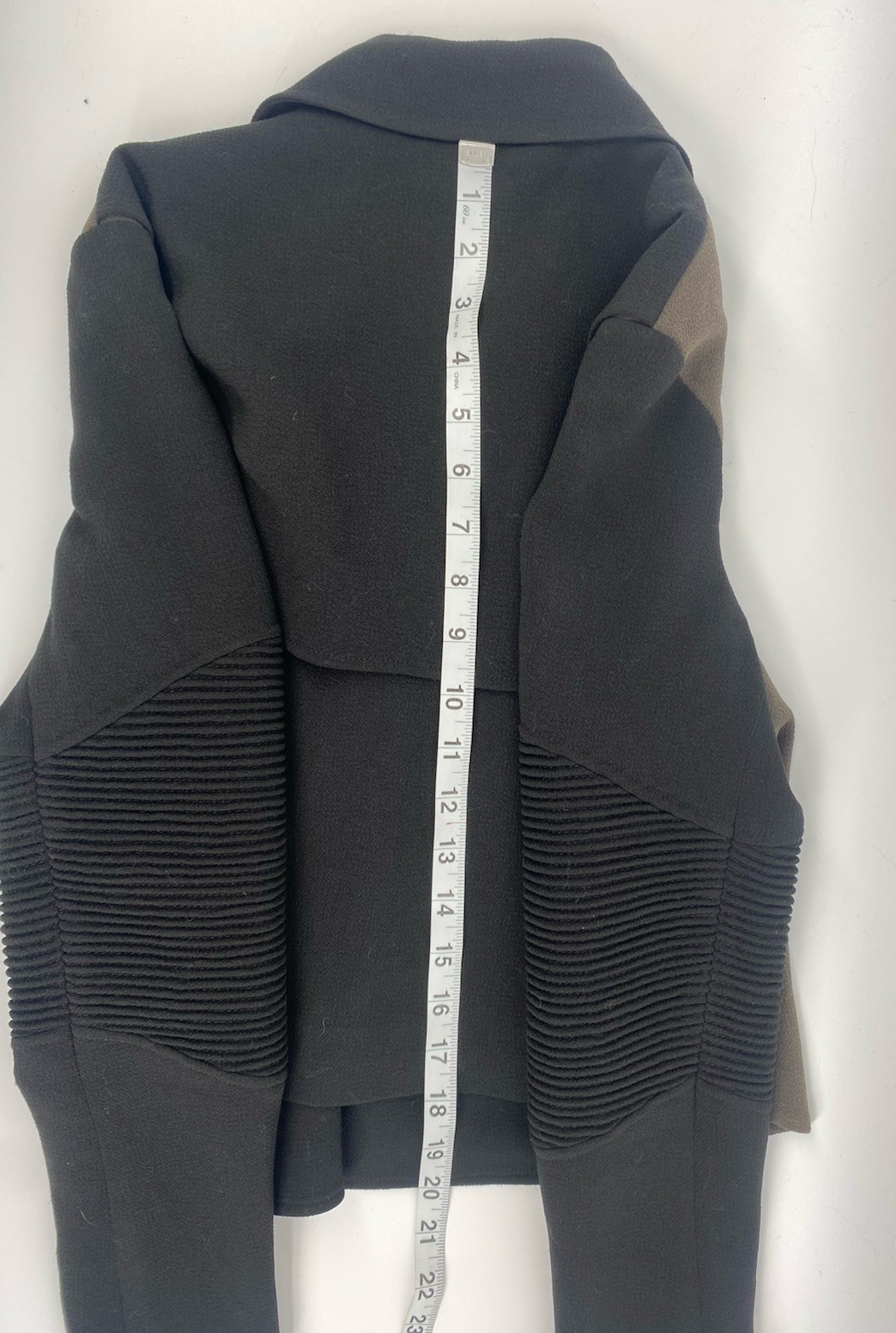 Wilfred Aritzia Moto Jacket Black Olive Khaki Women’s Size 2 (xs)