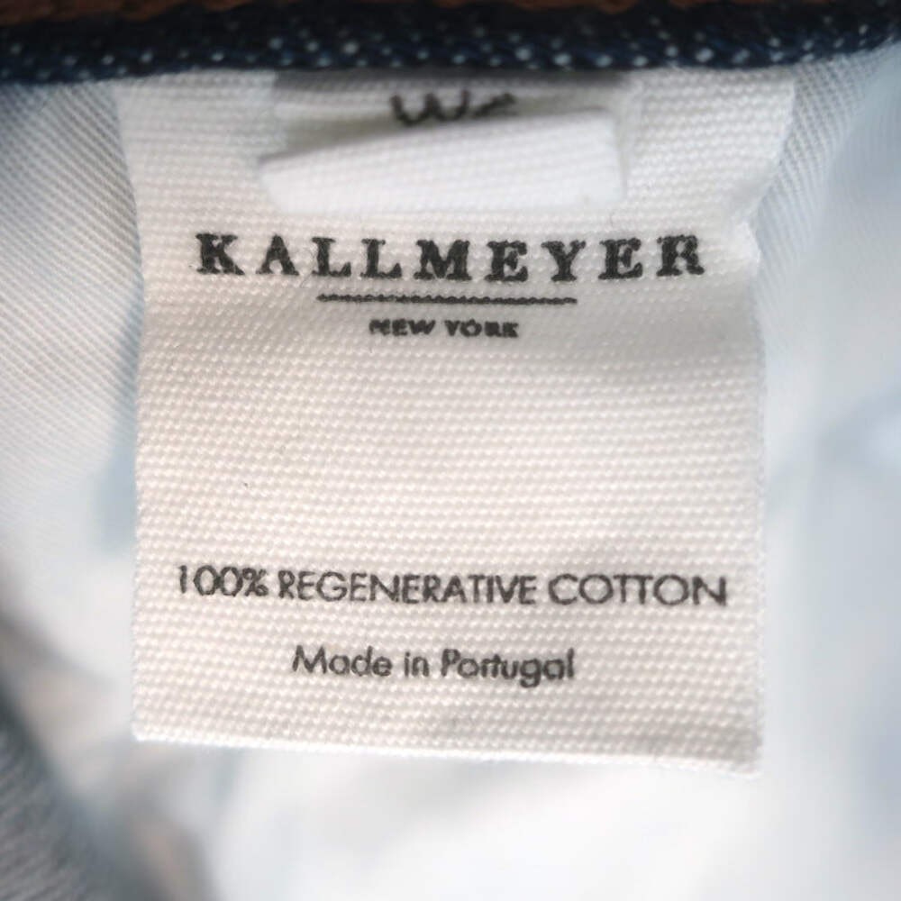Kallmeyer Deep Pocket Wide Leg Jeans Raw Indigo Size 6 L32 NEW
