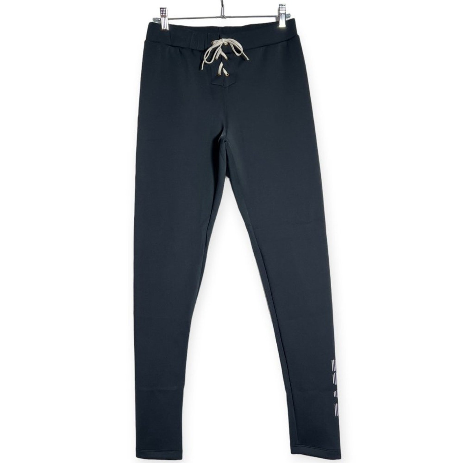 Love Stories Printed Leo Legging SIZE L Black Neoprene Lace-Up