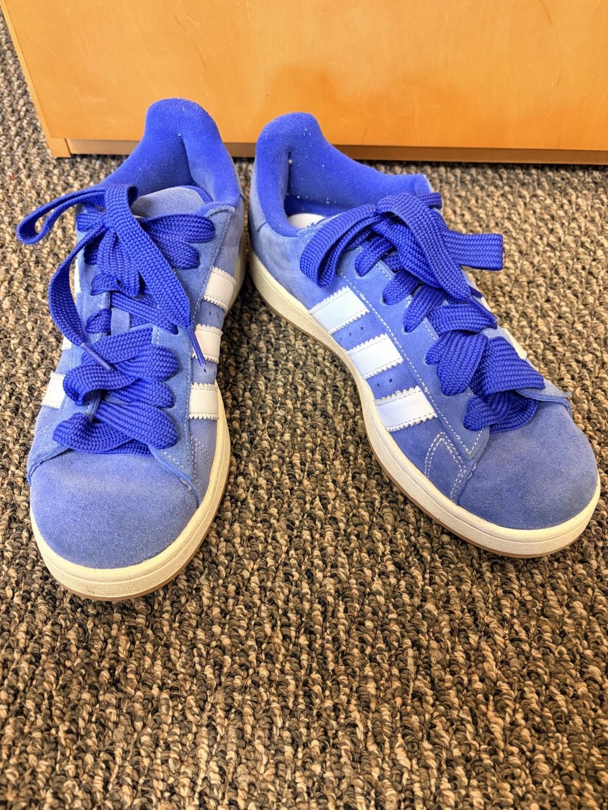 ADIDAS Campus 00s Blue White Suede Men’s Shoes Size US 9M