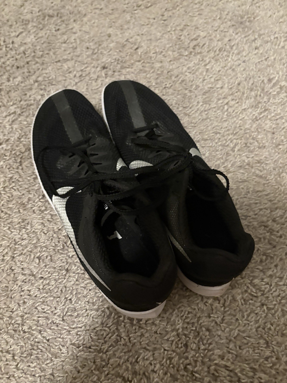 Nike Zoom Rival Distance Black Spikes Men’s Size 10 Track and Field Distance