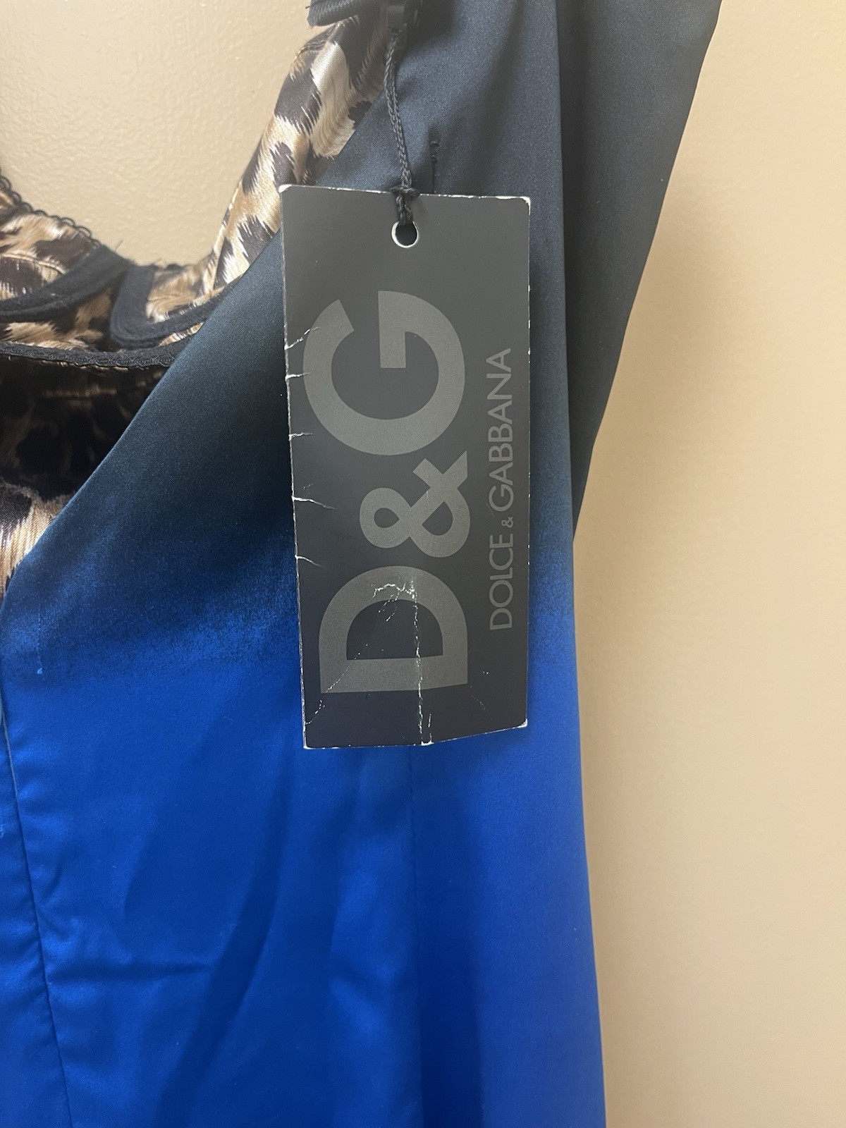 Dolce & Gabbana Ultra Rare 2001 Robot Dress Size IT 42 US 6 With Tags