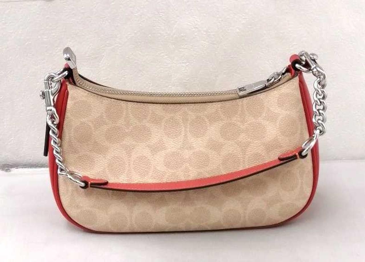 COACH Terry Shoulder Bag Signature Canvas Model CV933 COACH