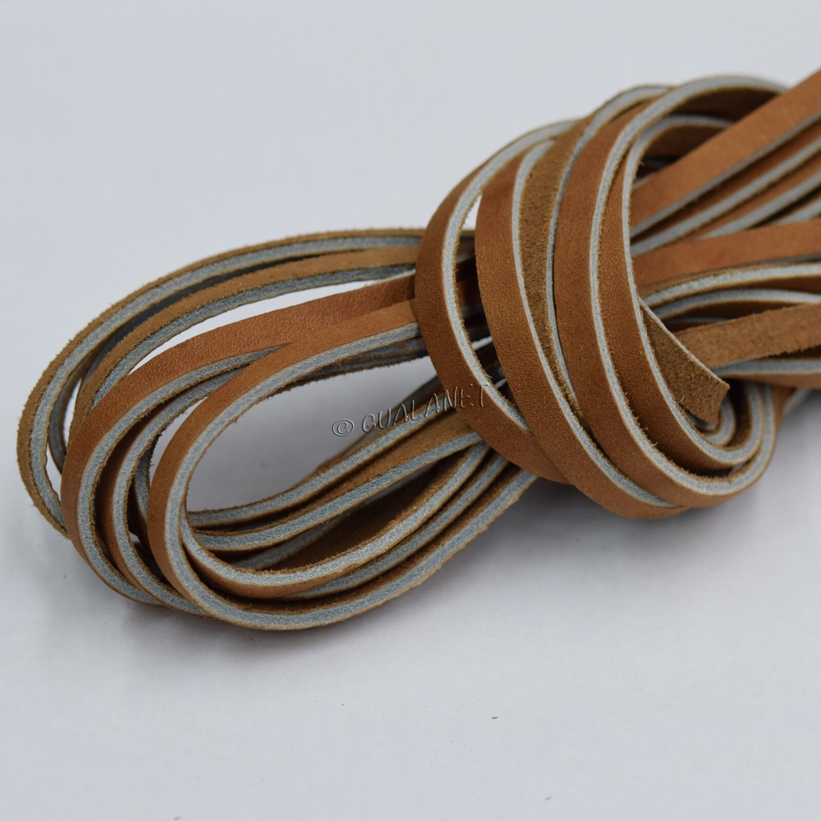 3/16″x72″ WIDE Rawhide Leather Lace Shoelace Boot Cord Strap Glove Repair String