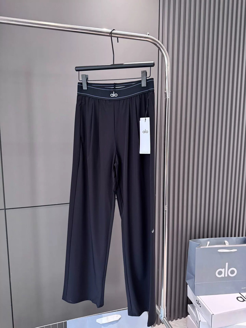AIo Yoga Women’s Pant Suit Up Trouser High Waist Wide Leg Casual Sweatpant Soft
