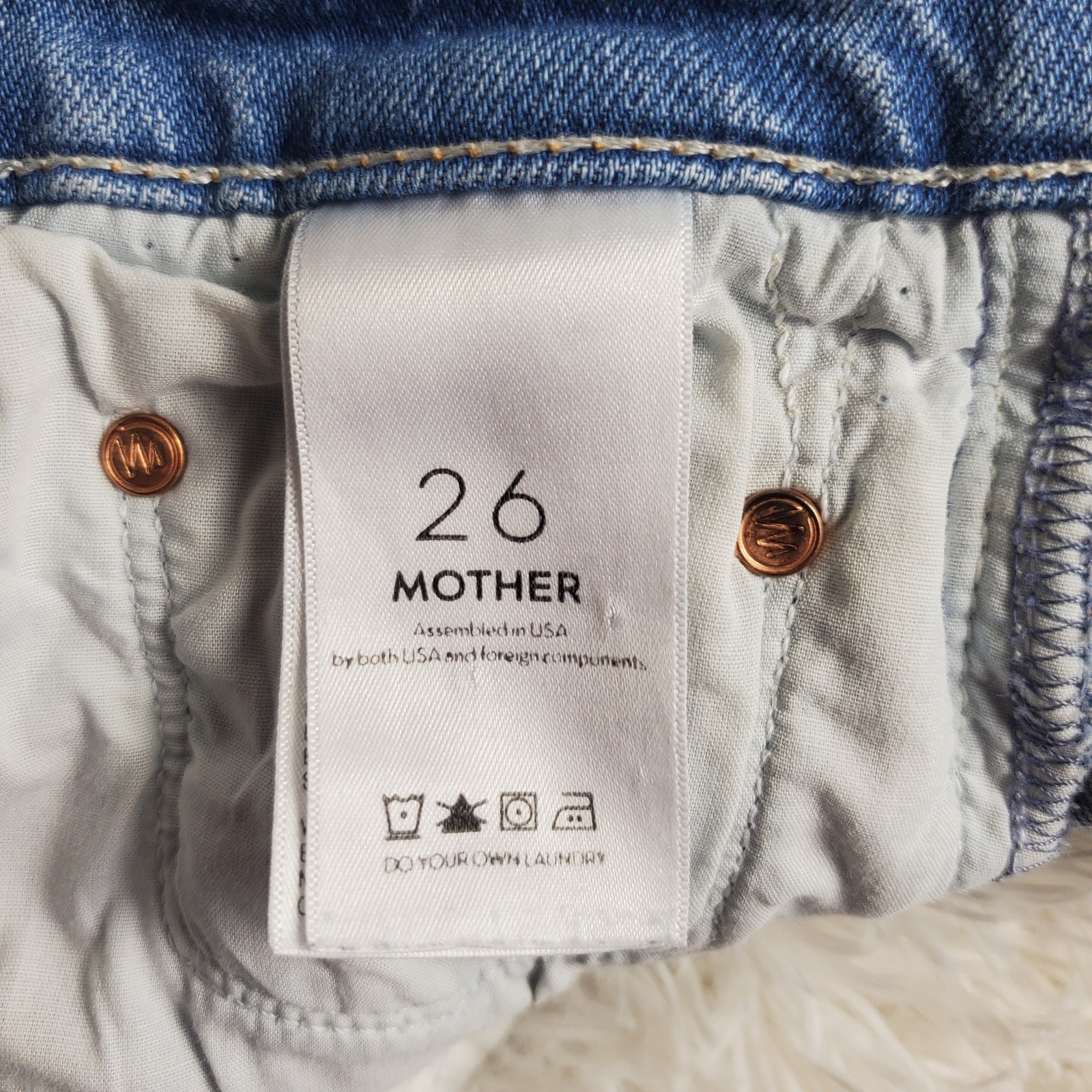 Mother Tomcat Straight Ankle Jeans 26 / 2