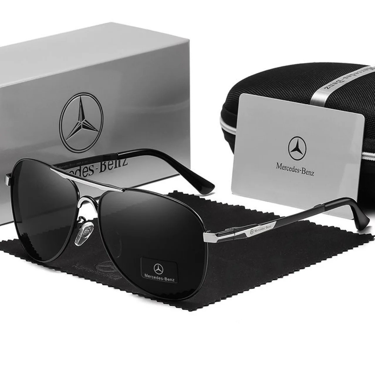 High Luxury Driving Polarized Sunglasses Anti Glare Goggles For Mercedes Benz