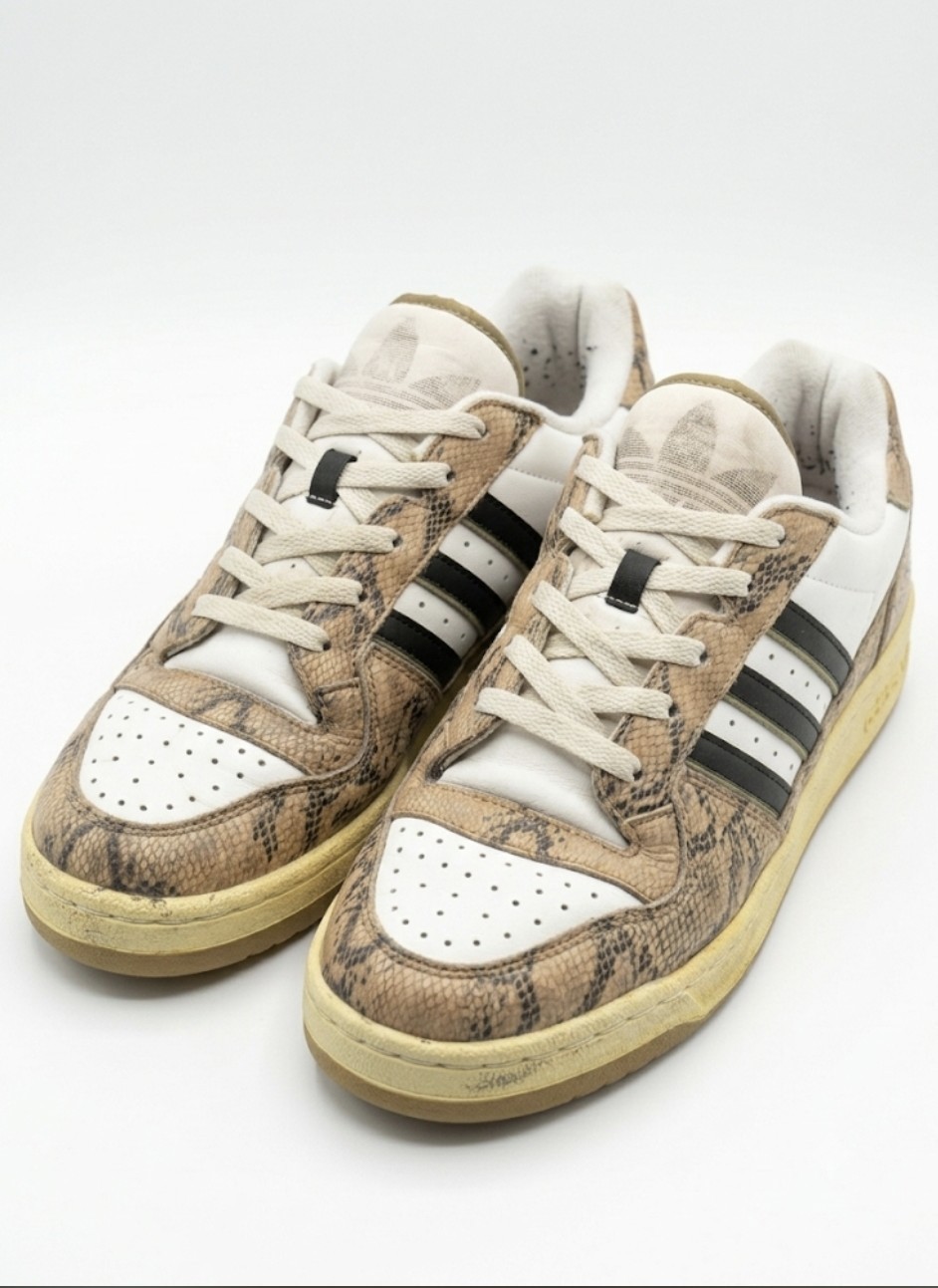 Rare Vintage Adidas Original Model Fleetwood Snakeskin Years 2004 – Size 43 1/3