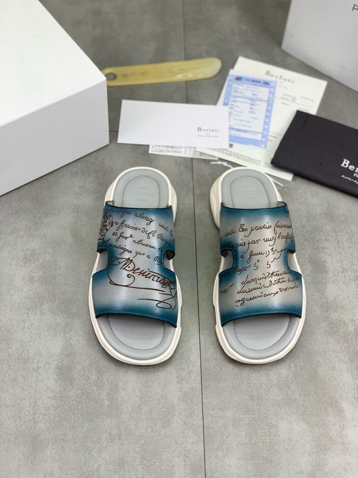 Berluti Men’s Casual Slides (EU 43)