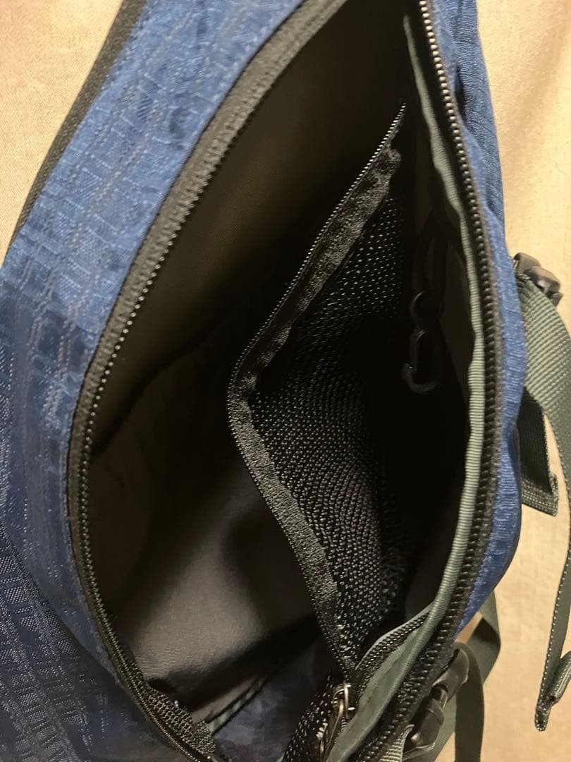 patagonia S9 Atom Sling Bag Excellent Ripstop Nylon Cordura Lightweight Navy