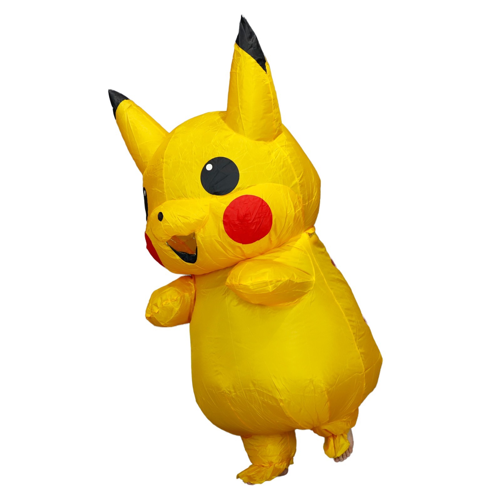 Inflatable Costume Pikachu Mascot Kid/Adult Size Blow Up Cosplay Party Outfit