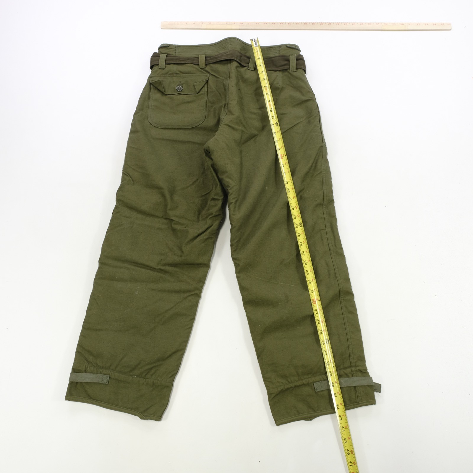Rare Vintage ALAMO MFG CO. M-1950 1979 Cold Weather Permeable Field Pants 70s M