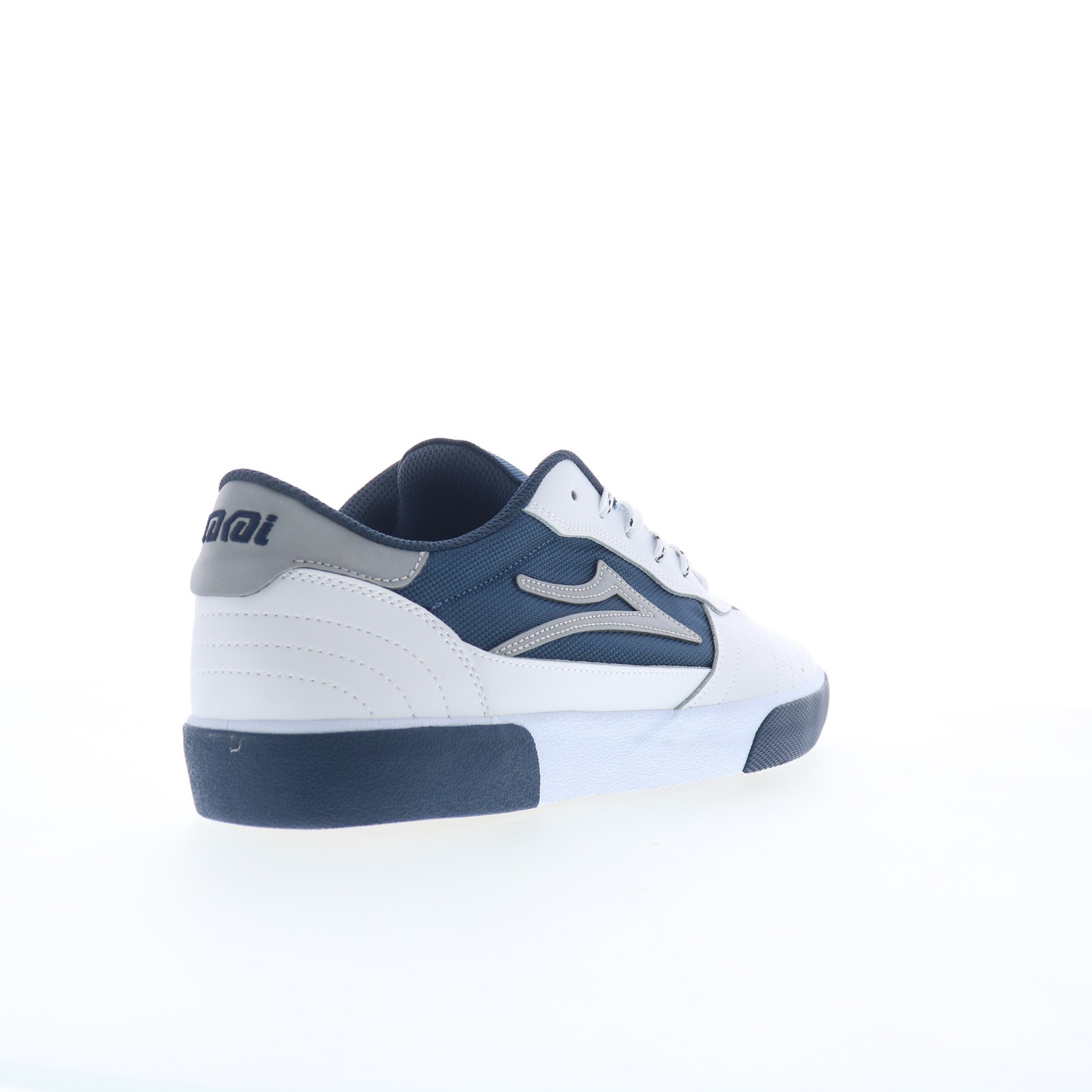 Lakai Cambridge Mens White Leather Lace Up Skate Inspired Sneakers Shoes