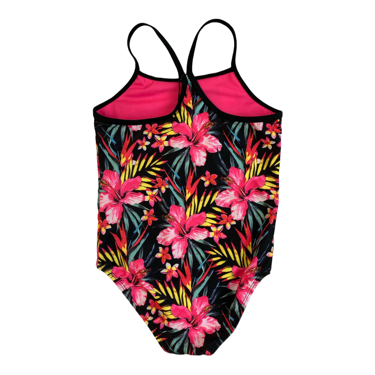 Hurley Girl’s UPF 50+ Stretch Razor Back One-Piece Quick Dry Swimsuit