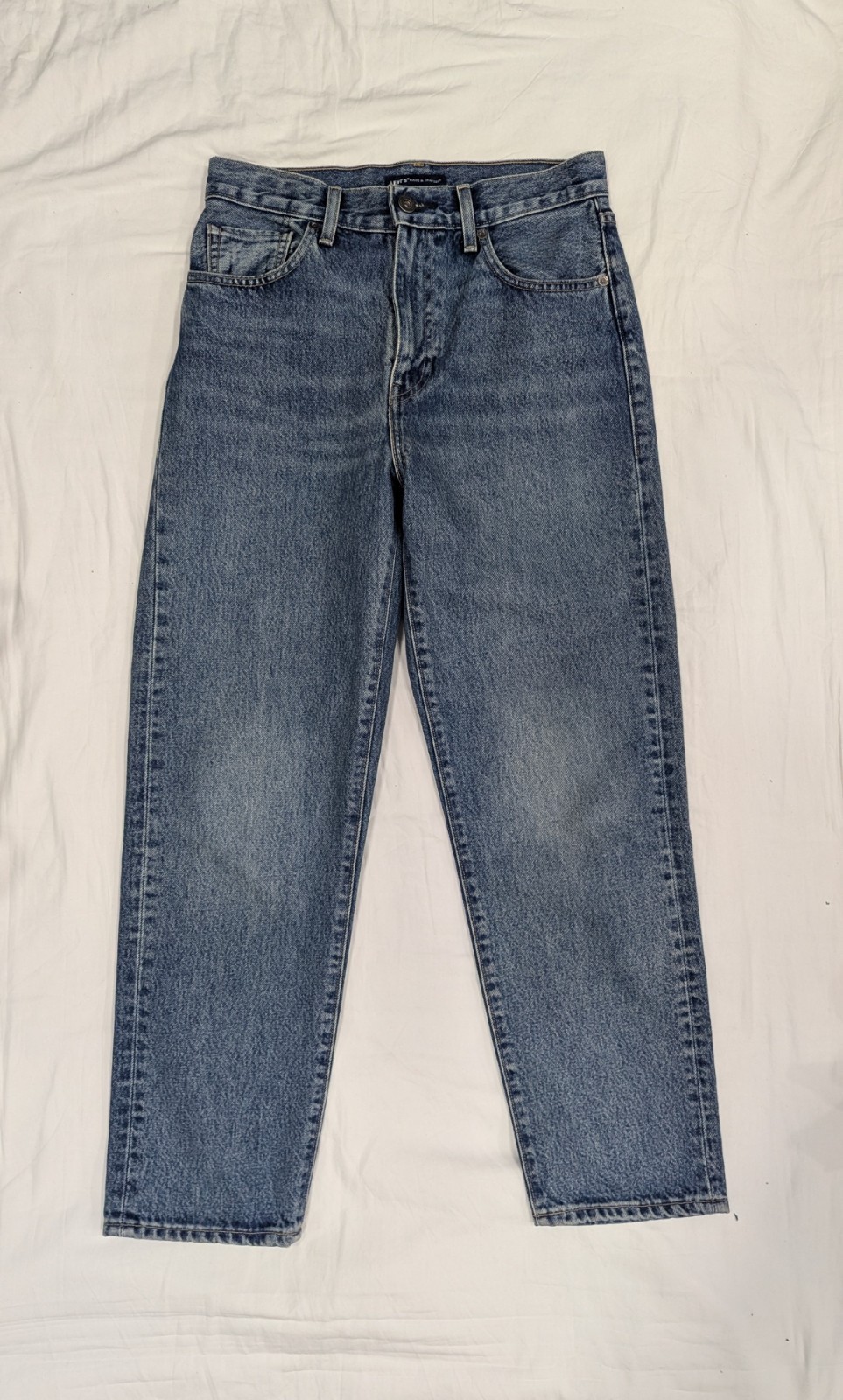 Levi’s Made Crafted Column Pant Denim Jeans W26 L27 Women’s Blue Organic Cotton
