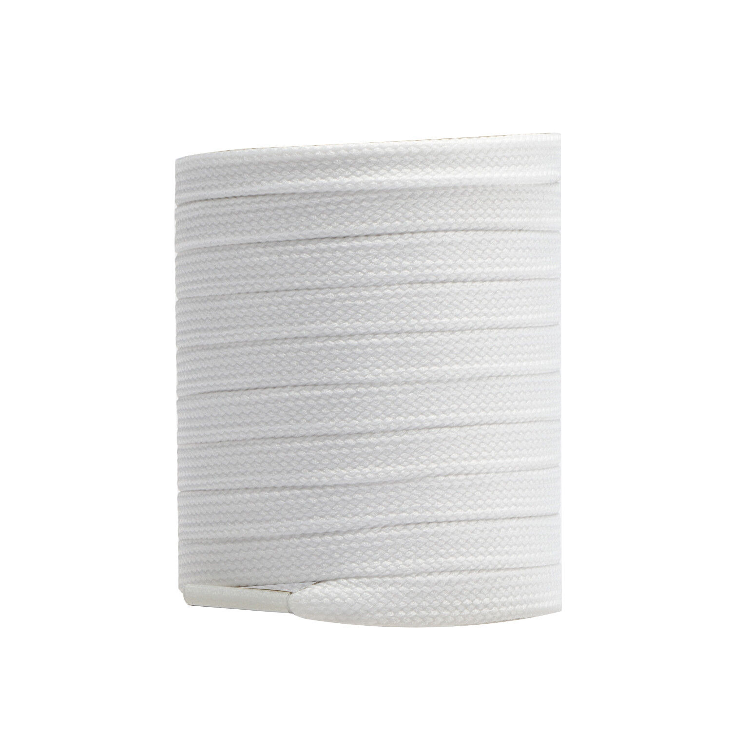 2pair Double Layers Flat Shoelaces White for Sneakers Boots 24 36 45 60 63 Inch