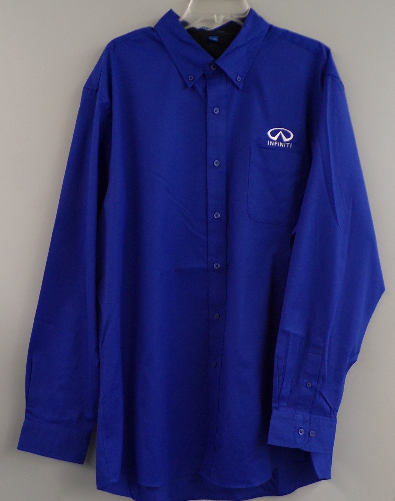 Infiniti Mens S608 Button Down Long Sleeve shirt XS-6XL, LT-4XLT New Nissan