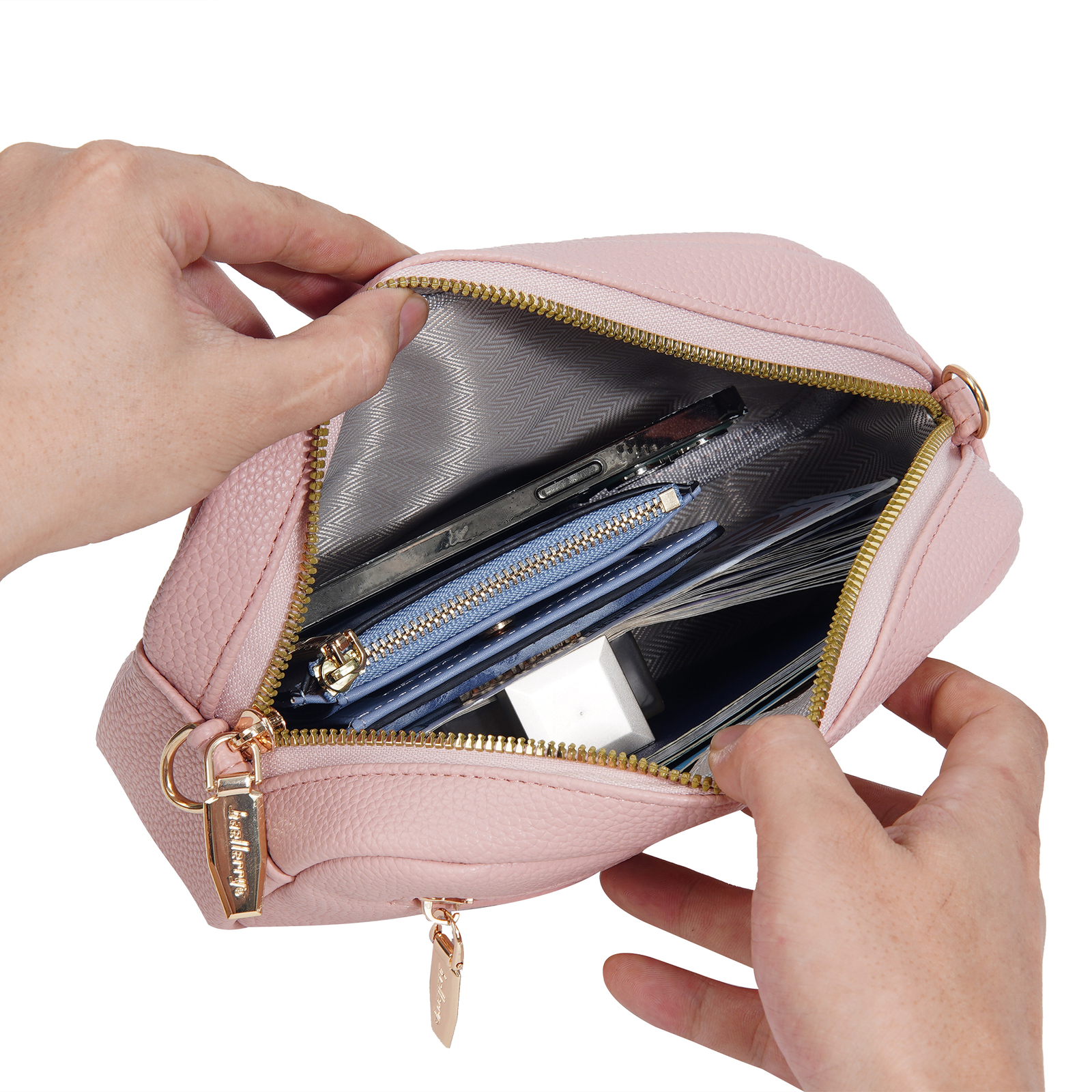 Women Small Square Crossbody Bag Leather Shoulder Bag Cell Phone Purse Travel US