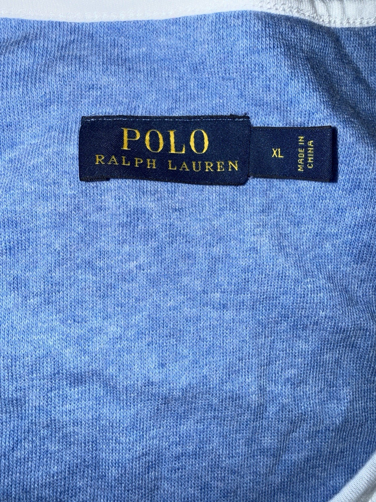 Polo Ralph Lauren Women’s Terry Romper Blue With White Size XL NWOT Free Ship