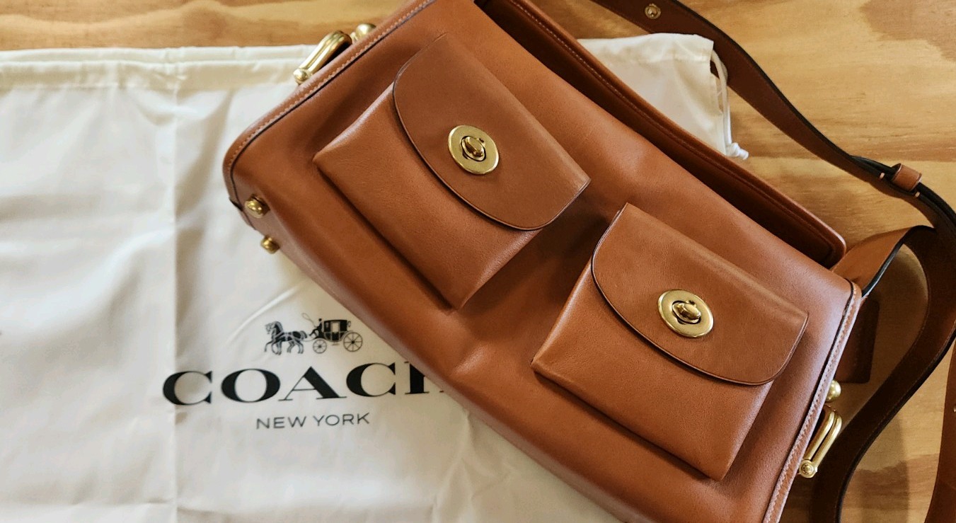 Coach Haversack In Toffee