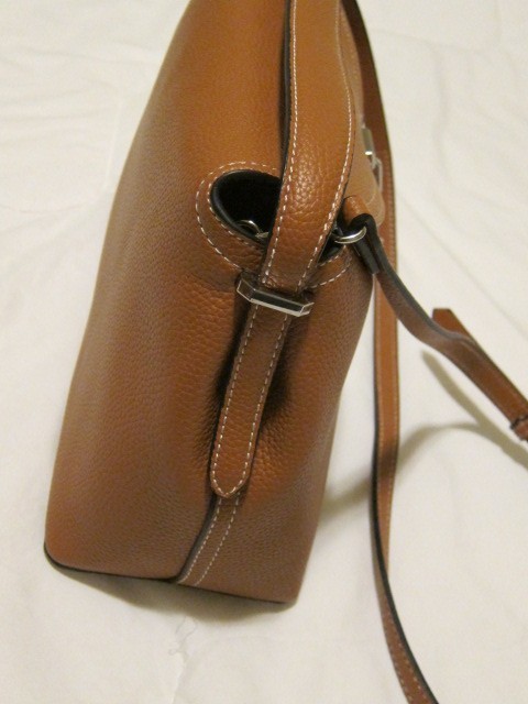 Toteme T Lock Women’s Leather Shoulder Bag – TAN -Style number 241-WAL956-LE002