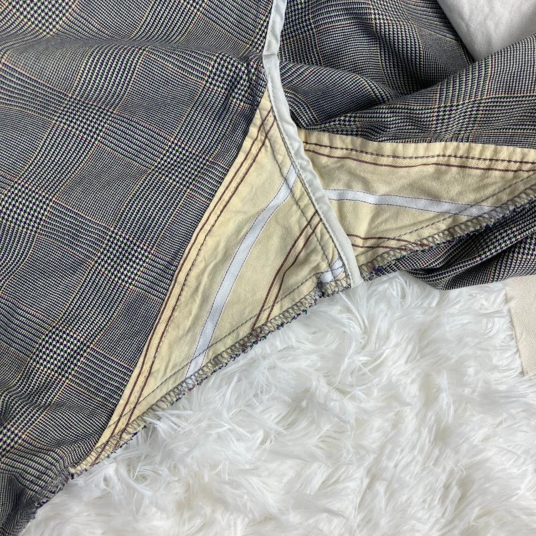 Engineered Garments Glen Check Cinch Pants 32 USA Made Cotton Check Trousers F/S