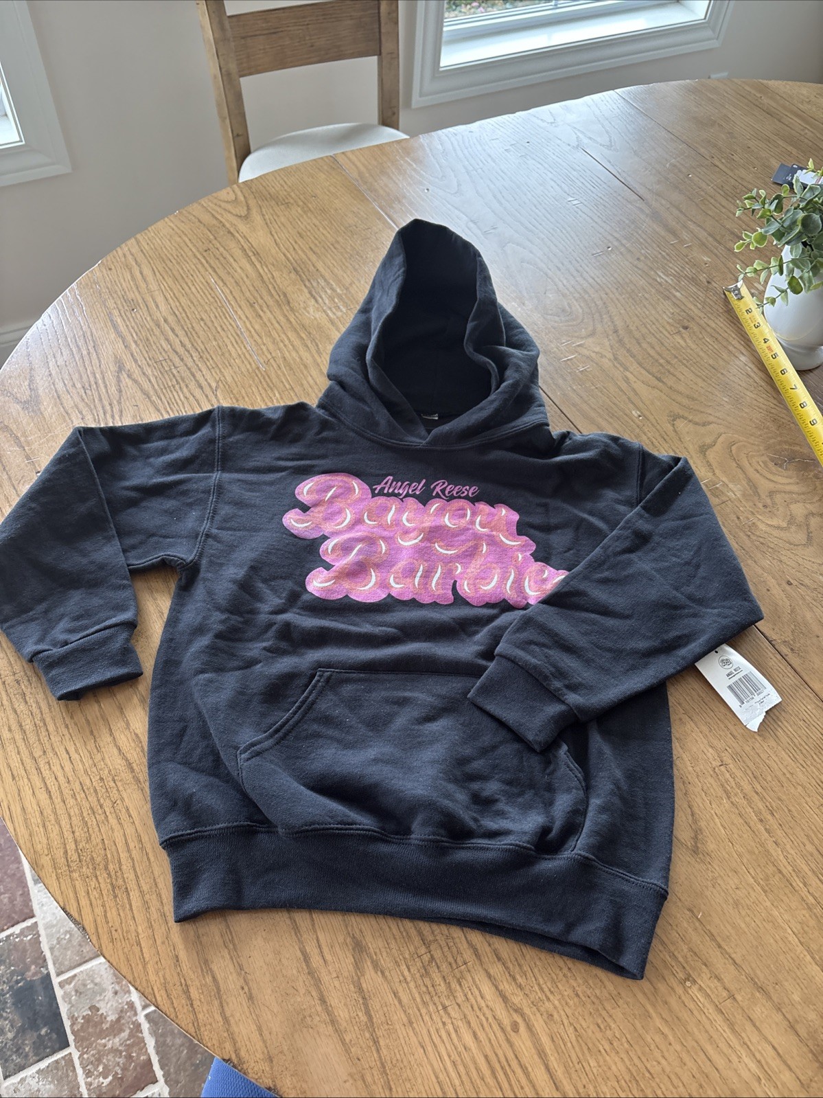 Angel Reese Bayou Barbie Youth Small Hoodie Sweatshirt NWT