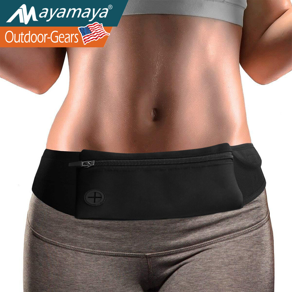 Running Waist Bag Belt Zip Travel Hiking Waterproof Sport Camping Fanny Pack