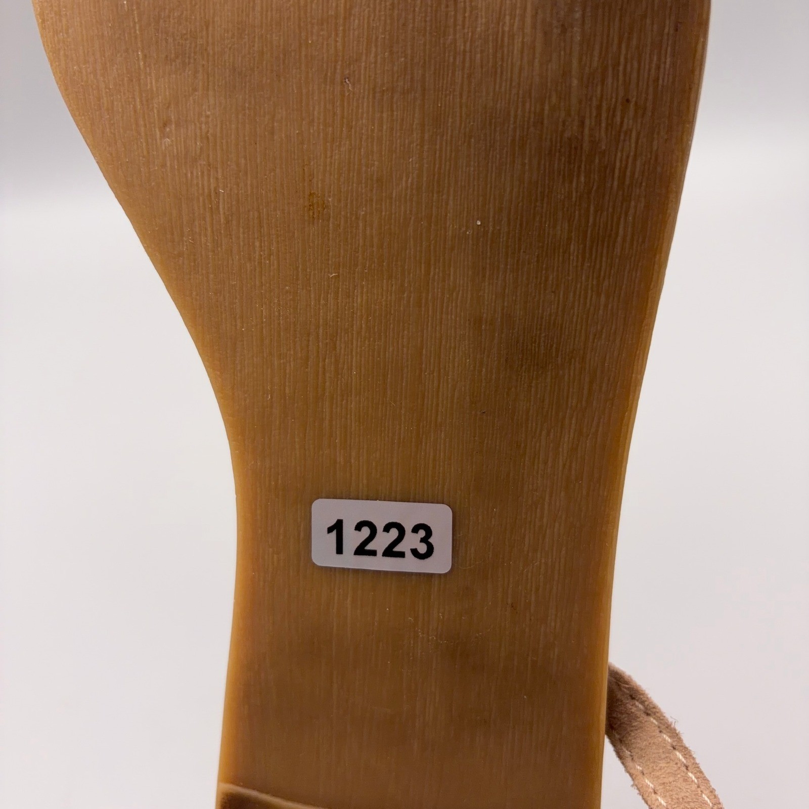 Steve Madden Sandals Women 11 Tan Tassel Ankle Wrap Boho Festival
