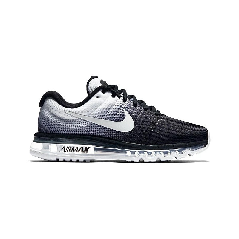 Mens US 7-13 Nike Air Max 2017 Black/White Runners Casual Sneakers Brand New✅