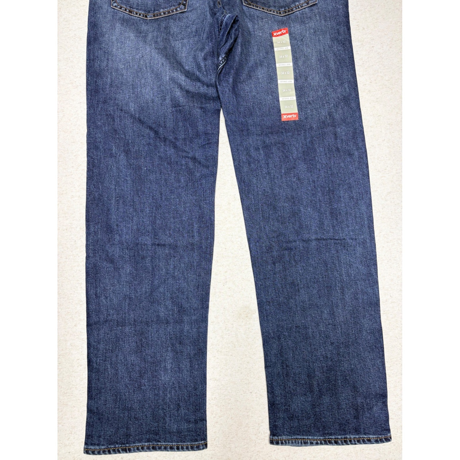 Vertx Defiance Tactical Jeans Mens 34×32 Dark Stonewash Coolmax VTX1230 NEW